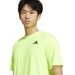 Tee-Shirt Adidas Club Climacool Jaune -Tennis Compagnie tee shirt adidas club climacool jaune 3