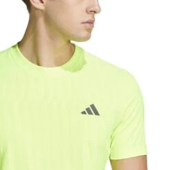 Tee-Shirt Adidas Pro Climacool+ Airchill Freelift Jaune -Tennis Compagnie tee shirt adidas pro climacool airchill freelift jaune 3