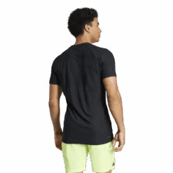 Tee-Shirt Adidas Pro Climacool+ Airchill Freelift Noir -Tennis Compagnie tee shirt adidas pro climacool airchill freelift noir 2