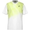 Tee-Shirt Enfant Head Topspin Blanc/Vert -Tennis Compagnie tee shirt enfant head topspin blancvert