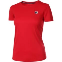 Tee-Shirt Femme Fila Leonie Rouge