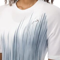 Tee-Shirt Femme Head Performance Blanc/Bleu 9 Tee-Shirt Femme Head Performance Blanc/Bleu -Tennis Compagnie tee shirt femme head performance blanc bleu 2