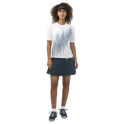 Tee-Shirt Femme Head Performance Blanc/Bleu 11 Tee-Shirt Femme Head Performance Blanc/Bleu -Tennis Compagnie tee shirt femme head performance blanc bleu 4