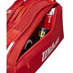 Thermo Wilson Super Tour 6 Raquettes Rouge -Tennis Compagnie thermo wilson super tour 6 raquettes rouge 3